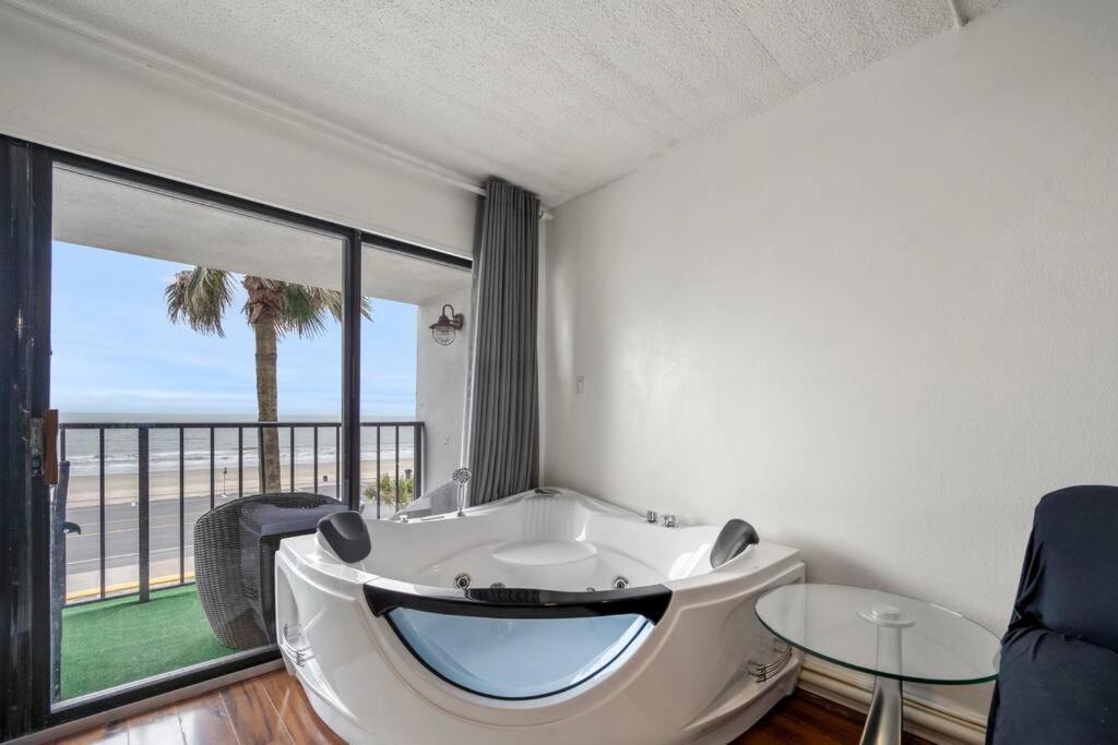 Bello Condominio Con Vista Al Mar, Jacuzzi Interno Galveston Exterior foto